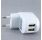 Adaptador Dual USB for iPhone/iPad/iPod/iTouch/MP3