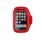 Brazalete deportivo para iPhone 4G/4GS Rojo