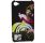 Carcasa trasera MTV White Rainbows Hidden Worlds iPhone 4/4S