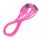 Cable de recarga iPhone 4/4S Rosa