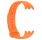 Correa de Silicona Naranja para Xiaomi Mi Smart Band 10, 9 y 8 - CROCOCASE