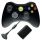 Wireless Controller Xbox 360 + Juega y Carga Negro