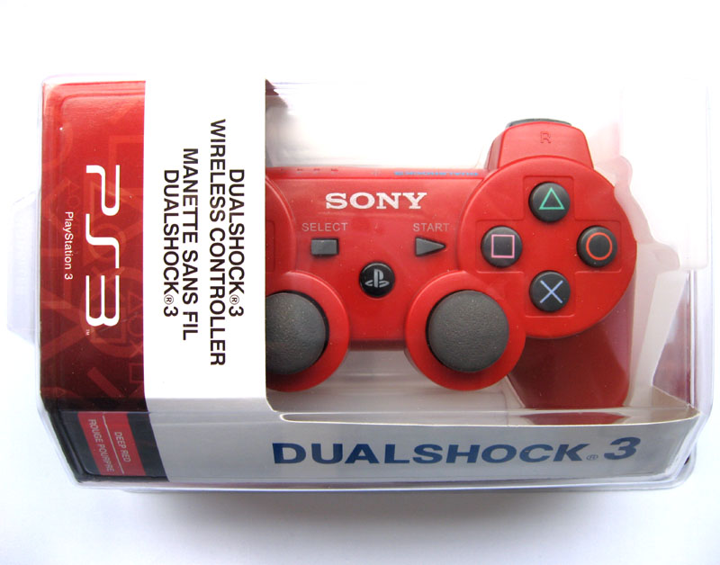Amperio Mareo cerebro Mando PS3 DualShock 3 Sixaxis Rojo - DiscoAzul.com