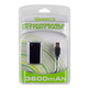 Batería recargable 3600 mAh Negra Xbox360