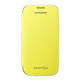 Funda oficial Galaxy S3 tipo libro amarilla