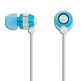 Auriculares Metálicos In-ear con micrófono (Azul) - iPhone 3G/3G