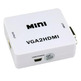 Mini adaptador VGA-HDMI con audio 3.5mm