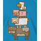 Camiseta Minecraft Animal Totem L
