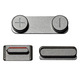 Repuesto Button Set para iPhone 5S / SE Negro