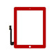 Digitalizador iPad 2 Rojo