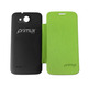 Funda tipo libro para Primux Alpha 3X Rojo