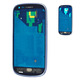 Marco frontal Samsung Galaxy S3 Mini Azul