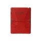 Carcasa rígida con soporte para iPad 2 K.Case Roja