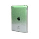 Durable Plastic Drop Design iPad 2 Open-face Case (Green)