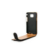 Funda de cuero Flip Case Samsung Galaxy S II (Negro)