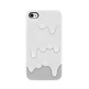 Carcasa para iPhone 4/4S Melt Blanca