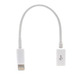 Cable microUSB a Lightning para iPhone 5/iTouch/iPod Nano/iPad