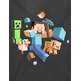 Camiseta Minecraft Run Away L