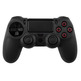 Funda de silicona para Dualshock 4 Negro