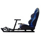 Asiento + Soporte de volante y pedales SpeedBlack DS Negro