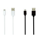 Cable de recarga USB-MicroUSB Universal Negro
