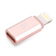 Adaptador Lightning a Micro USB Rosa Hoco