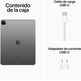 Apple iPad Pro 12.9'' 2022 Wifi 128GB Gris Espacial MNXP3TY/A