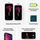 Apple iPhone 13 Mini 256GB 5G MLK53QL/A Negro Medianoche