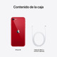 Apple iPhone SE 2022 4.7'' 256GB 5G Rojo MMXP3QL/A