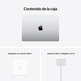 Apple Macbook Pro 14"/M1 Pro 10-Core CPU/16GB/1TB SSD/16-Core GPU Plata