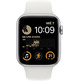 Apple Watch SE 2ª Gen GPS/Cell 44mm Aluminio Plata/Correa Blanca