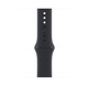 Apple Watch SE 2021 GPS 44 mm Caja Aluminio Plata Correa Deportiva Negro Medianoche