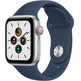 Apple Watch SE 2021 GPS/Cellular 40 mm Aluminio Plata/Correa Deportiva Azul Abismo