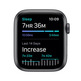 Apple Watch SE 44mm GPS Gris Espacial con correa antracita y negro MYYK2TY/A
