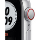 Apple Watch SE GPS/Cellular 40mm Caja Aluminio Plata/Correa Nike Deportiva Platino Puro y Negra