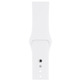 Apple Watch Series 3 38mm GPS Aluminio/Plata con correa deportiva blanca MTEY2QL/A