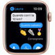 Apple Watch Series 6 GPS 44mm Caja de Aluminio en Oro/Correa Deportiva Rosa Arena