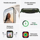 Apple Watch Series 7 GPS 41 mm Caja Aluminio en Verde/Correa deportiva Verde Trebol