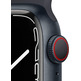 Apple Watch Series 7 GPS/Cellular 41 mm Caja de Aluminio en Negro Medianoche/Correa deportiva Negro