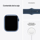 Apple Watch Series 7 GPS/Cellular 45 mm Caja de Aluminio en Azul/Correa deportiva Azul Abismo