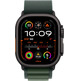 Apple Watch Ultra 2 GPS Cellular 49mm Caja de Titanio Negro Correa Loop Alpine Verde Oscuro M