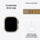 Apple Watch Ultra 2 GPS Cellular 49mm Caja Titanio Alpine Loop M Canela