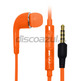 Auriculares con micrófono Samsung Galaxy S4 Naranja