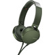 Auriculares Sony MDR-XB550AP Extra Bass con Micrófono Verdes