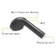 Auriculares Stereo Bluetooth + Micrófono HBQ i7 Negro