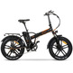 Bicicleta Eléctrica FAT Bike Youin You-Ride Texas Negro/Naranja