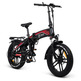 Bicicleta Eléctrica Todoterreno Youin You-Ride Dakar Negro/Rojo