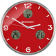 Bresser Reloj Climático Mytime IO NX Rojo