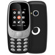 Brigmton btm4 Móvil Senior Dual Sim Negro