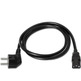 Cable Alimentación Aisens A132-0167 Schuko Macho a C13 Hembra 1.5m Negro